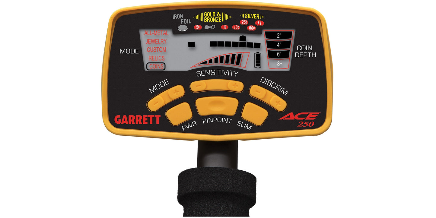 Garrett Ace 250 Metal Detector