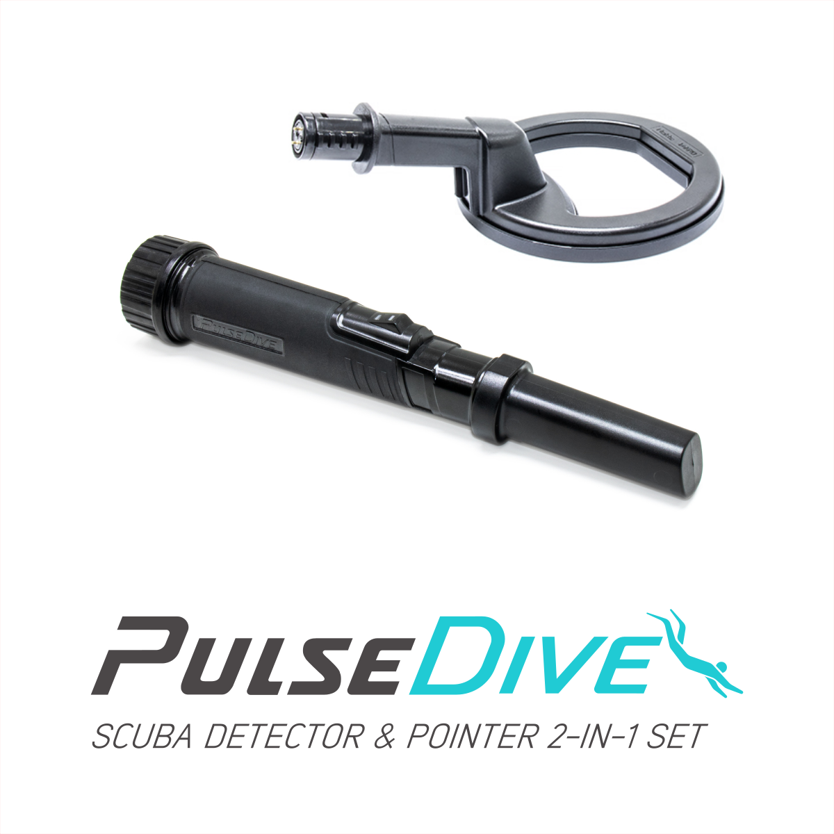 Nokta Makro PulseDive Scuba Detector & Pointer 2-in-1 Set – Black