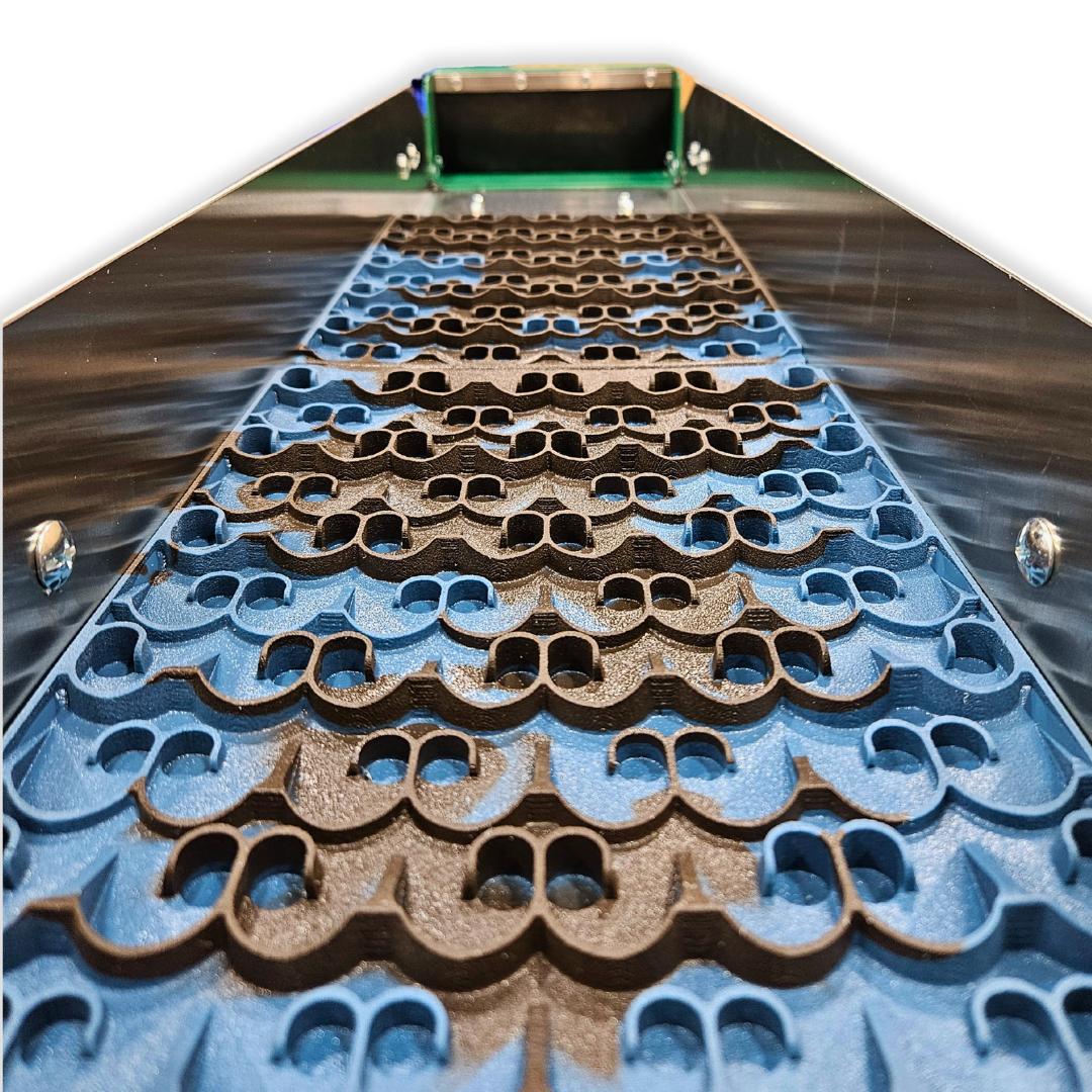 8X35 Gold Power Sluice Box Kit with 18" leg Kit - Gold Highbanker