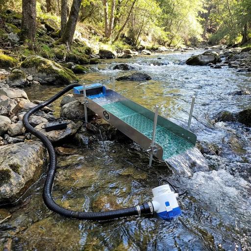 10X47 Power Sluice Box Kit with 18" leg Kit