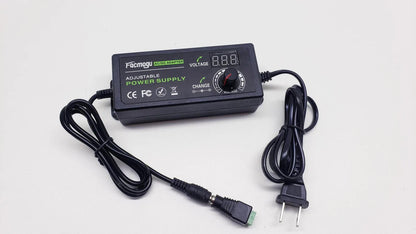 Adjustable Power Supply 5 Amp 3V-12 Volt w/ connector