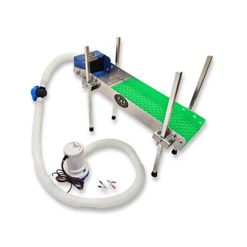 6x24 Power Sluice Box with Dream Mat micro dredge mat