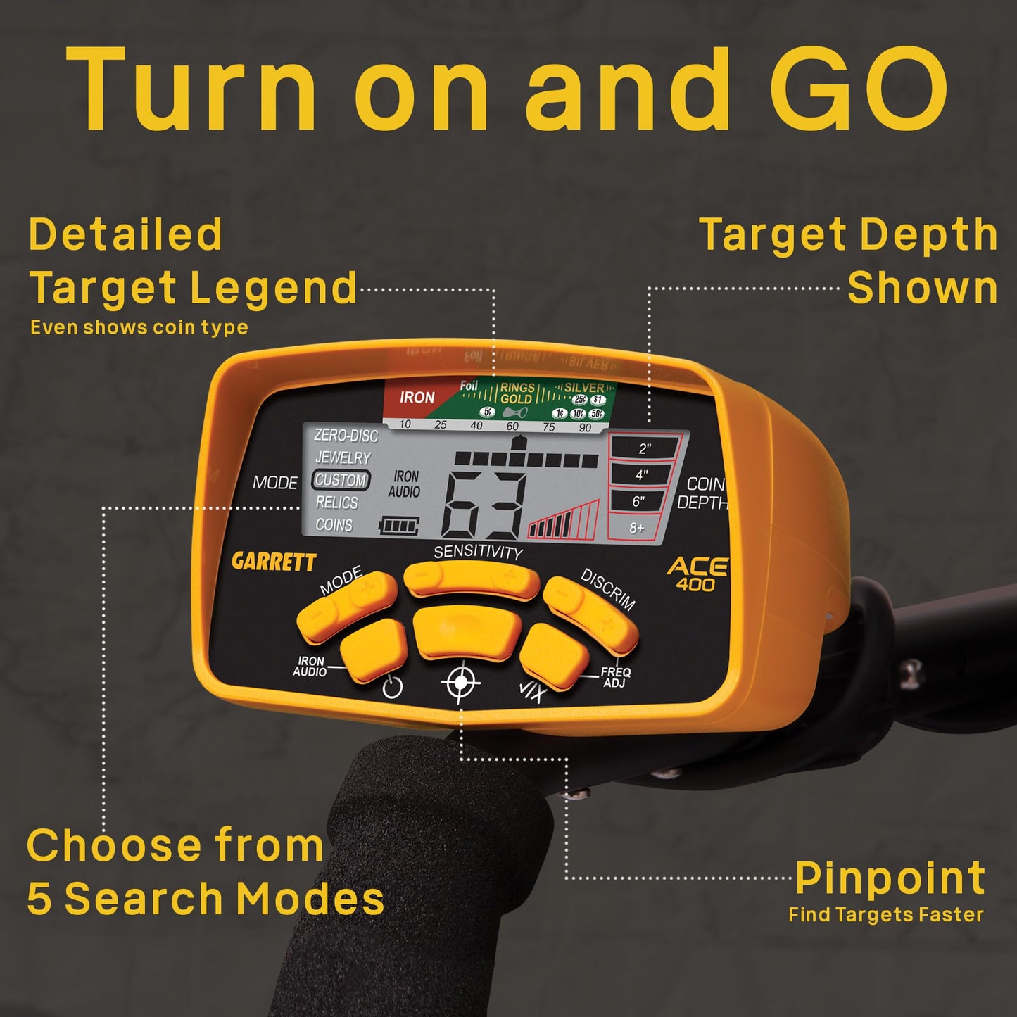 Garrett Ace 400I