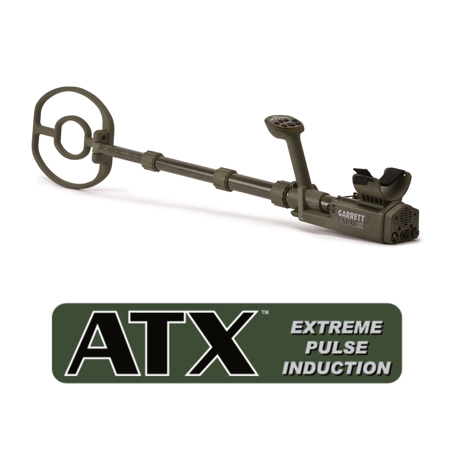 Garrett ATX Pulse Induction Metal  Detector with 10″x12″ DD Coil