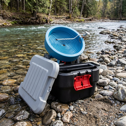 Desert Fox Gold Panning Machine – The Lazy Prospector’s Best Friend