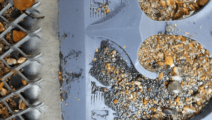 24X48 Gold Dredge Dream Mat - vortex cell detail