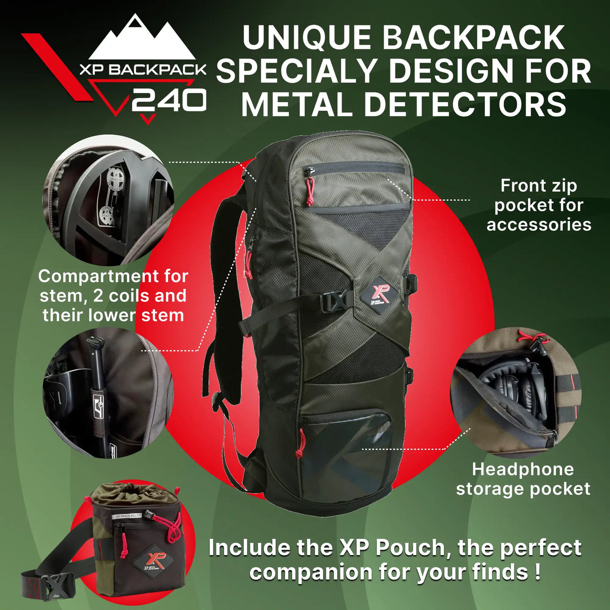 XP ICON-X Adventure Package metal detector bundle - view 7