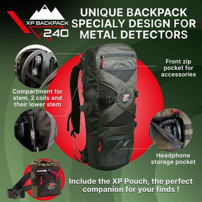 XP ICON-X Adventure Package metal detector bundle - view 7
