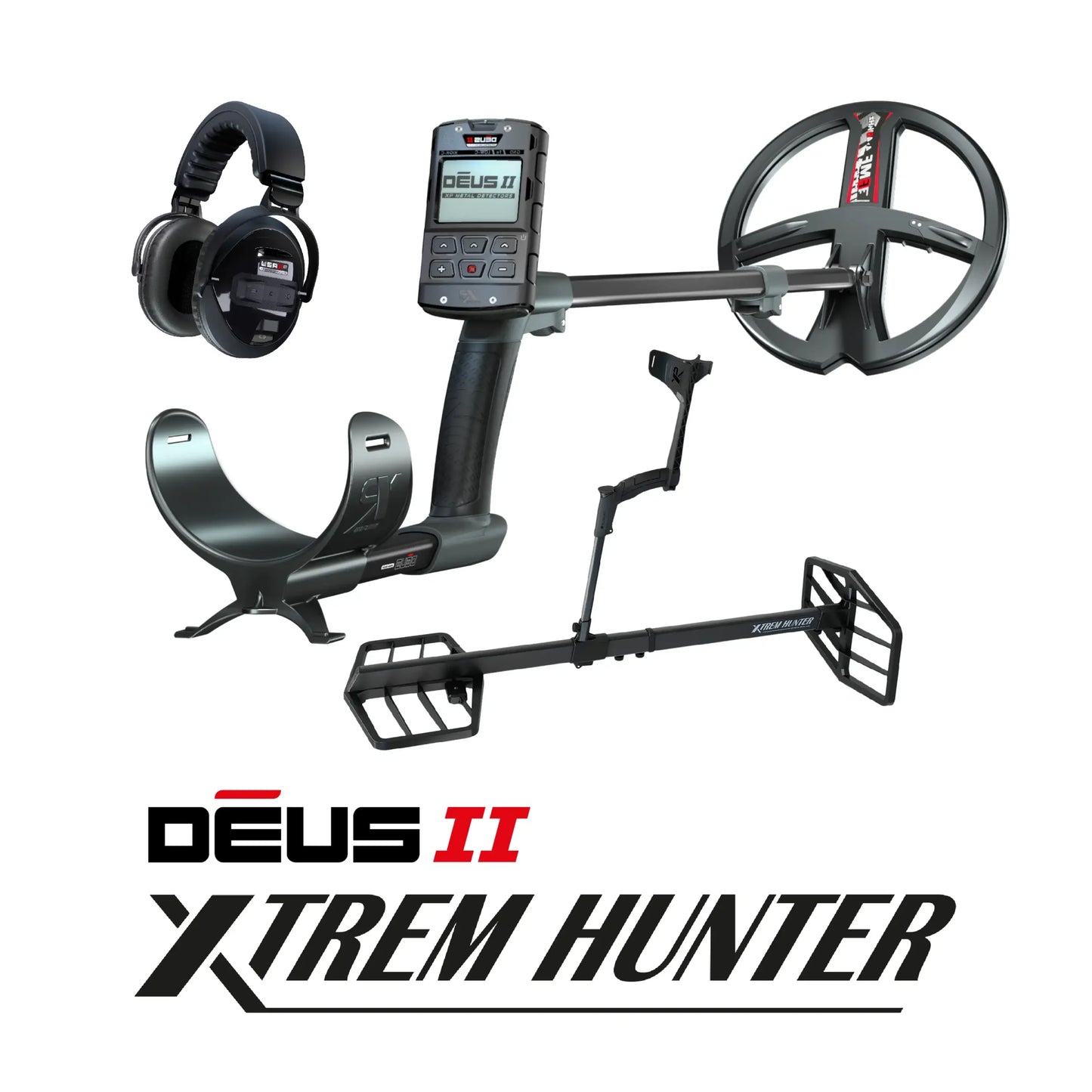 XP Deus II Metal Detector With XTREM  Hunter 2-Box and 11″ FMF Coil