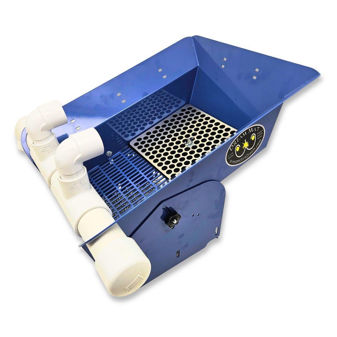 10 inch Highbanker Hopper - spray bar detail