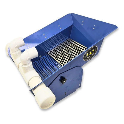 10 inch Highbanker Hopper - spray bar detail
