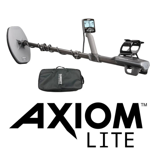 Garrett Axiom Lite Metal Detector With 11″X7″ Mono Coil